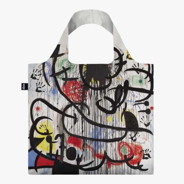 BOLSA PLEGABLE Reciclada "MUSEUM" JOAN MIRÓ Maig 68 -LOQI-