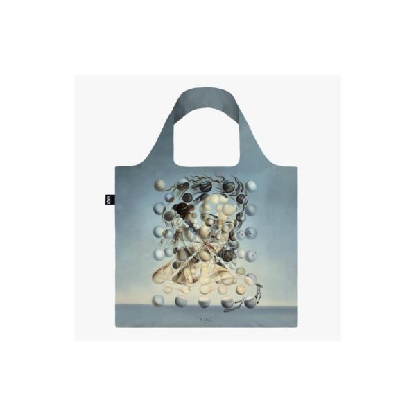 BOLSA PLEGABLE recycled "MUSEUM" DALÍ Galatea de las esferas -LOQI-