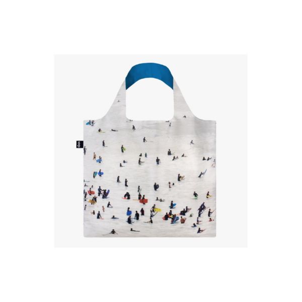 BOLSA PLEGABLE recycled "MUSEUM" MARTIN PARR Cornwall England -LOQI-