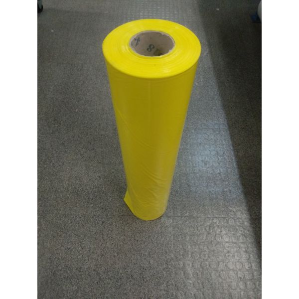 ROLLO COLOR AMARILLO 200 metros (15Kg). POLIETILENO TUBO 80 cm. G200