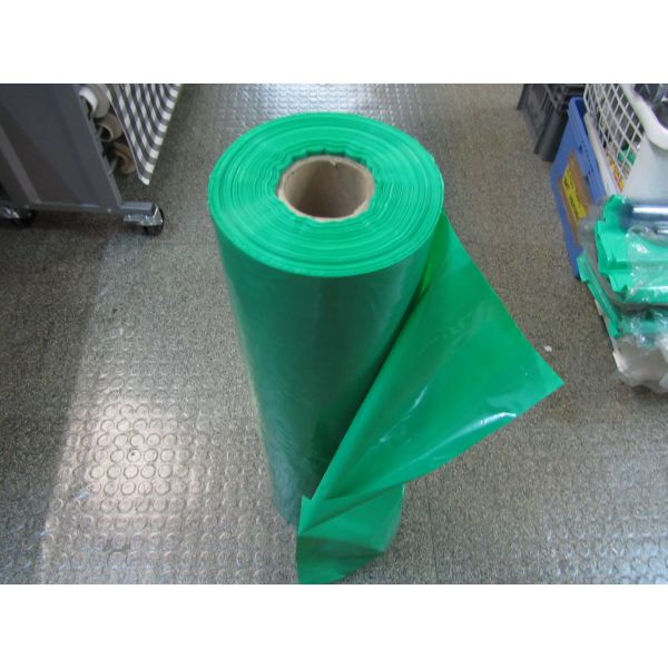 Rollos de Plástico Verde Cal.70 - Para Paquetes