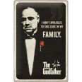 PLACA DE METAL 20 x 30 cm "THE GODFATHER" Nostalgic Art